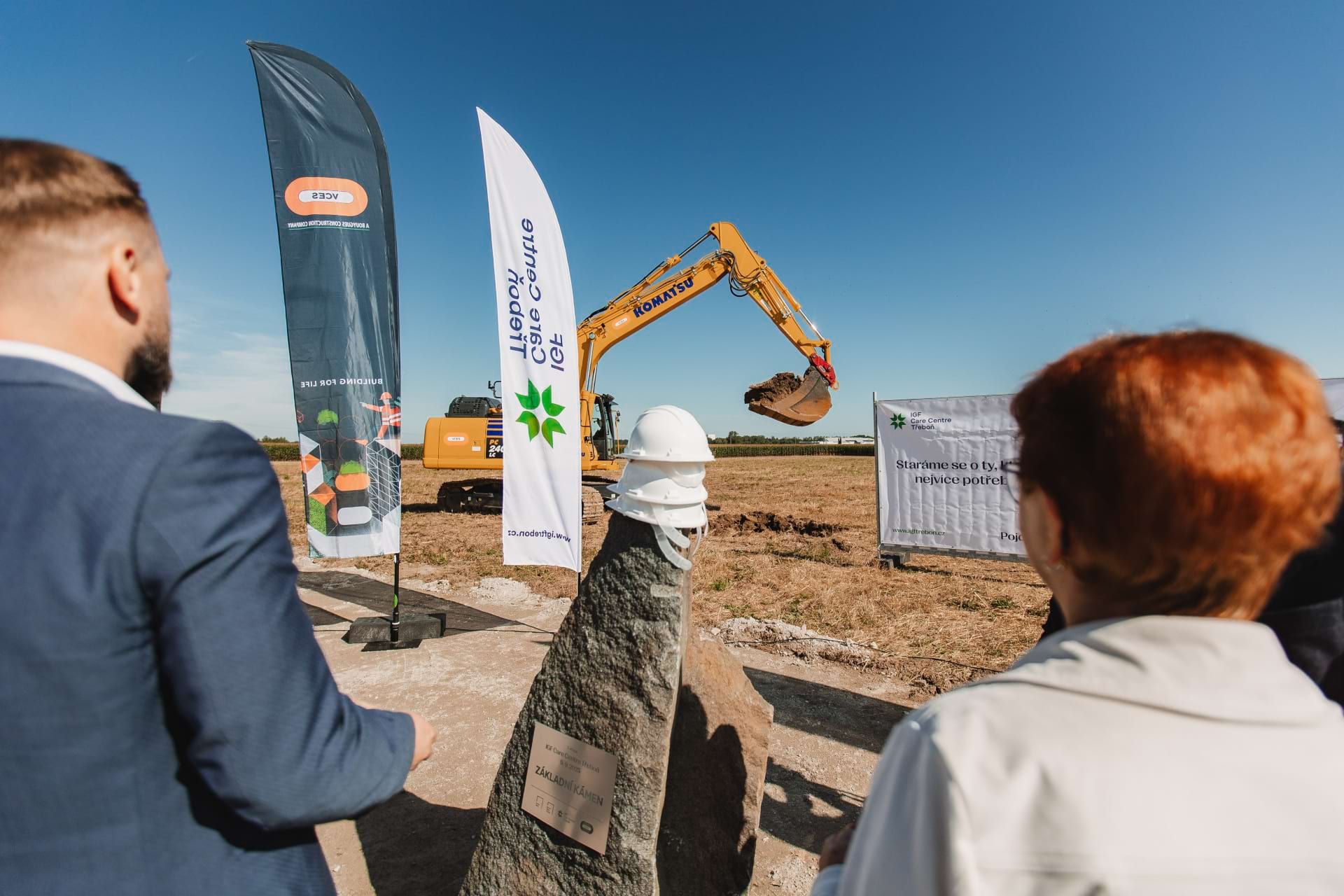 IGF Care Centre Třeboň - základní kámen
