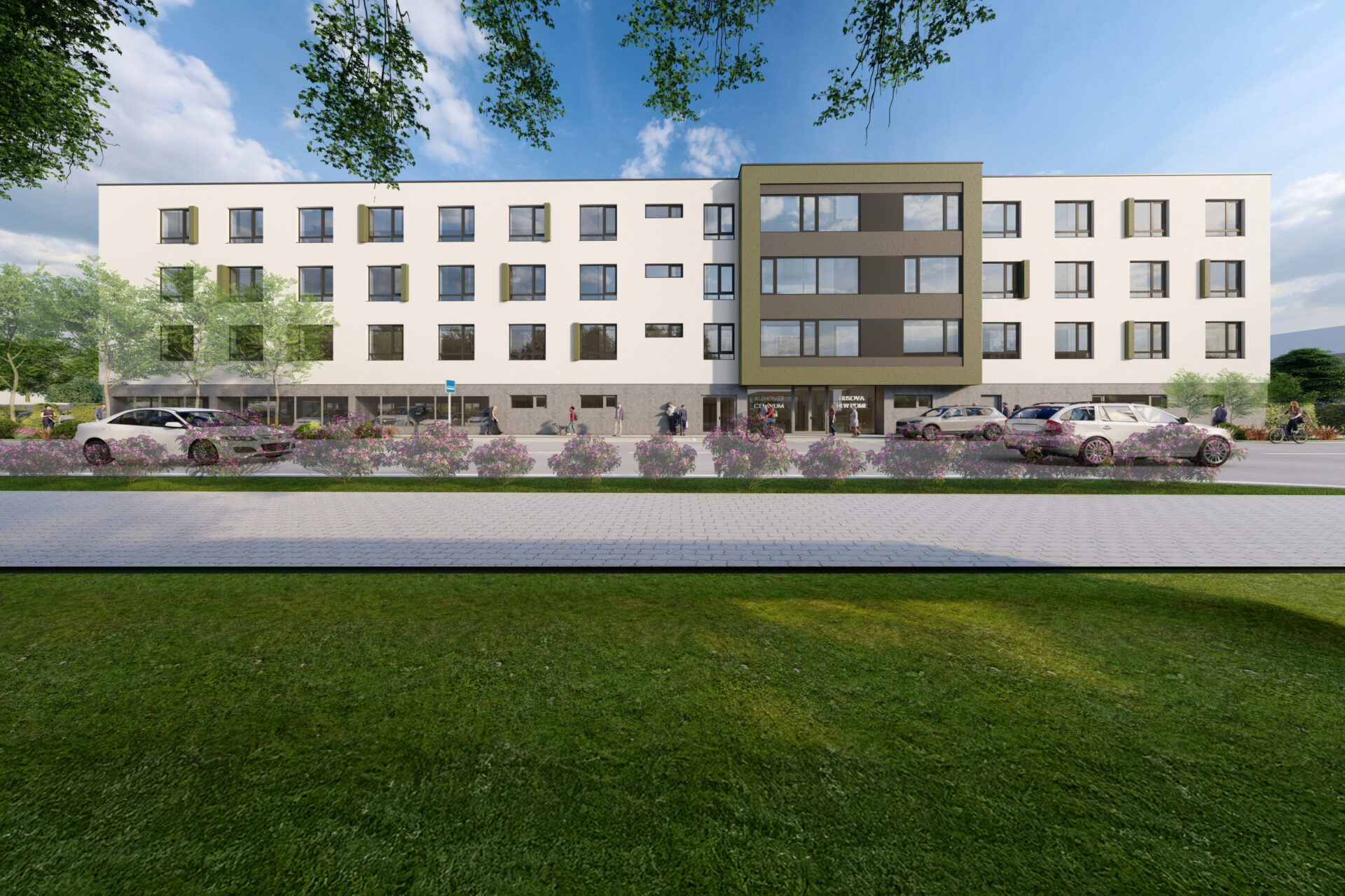 SeniorGarden Hořice - vizualizace