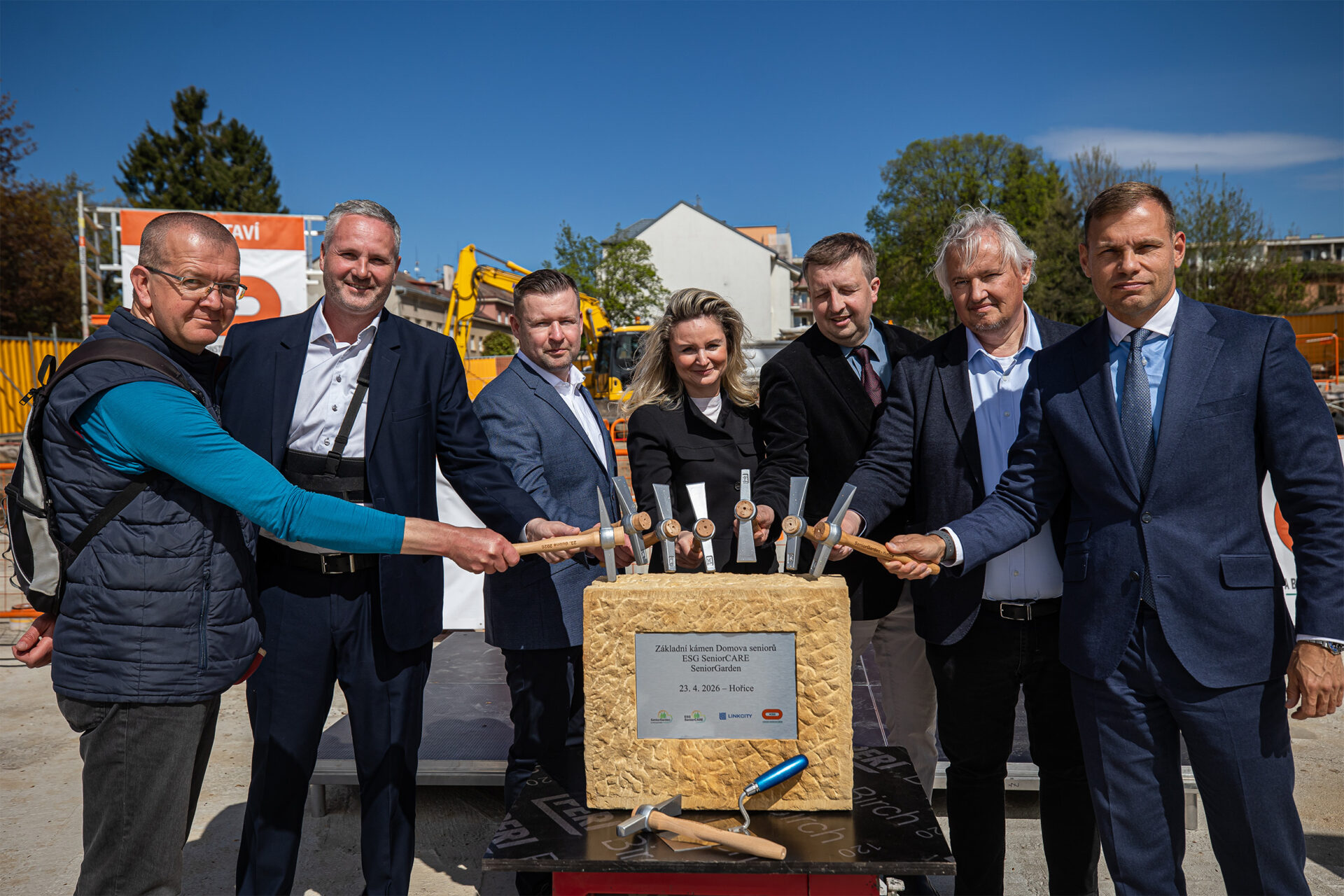 SeniorCare Hořice - základní kámen