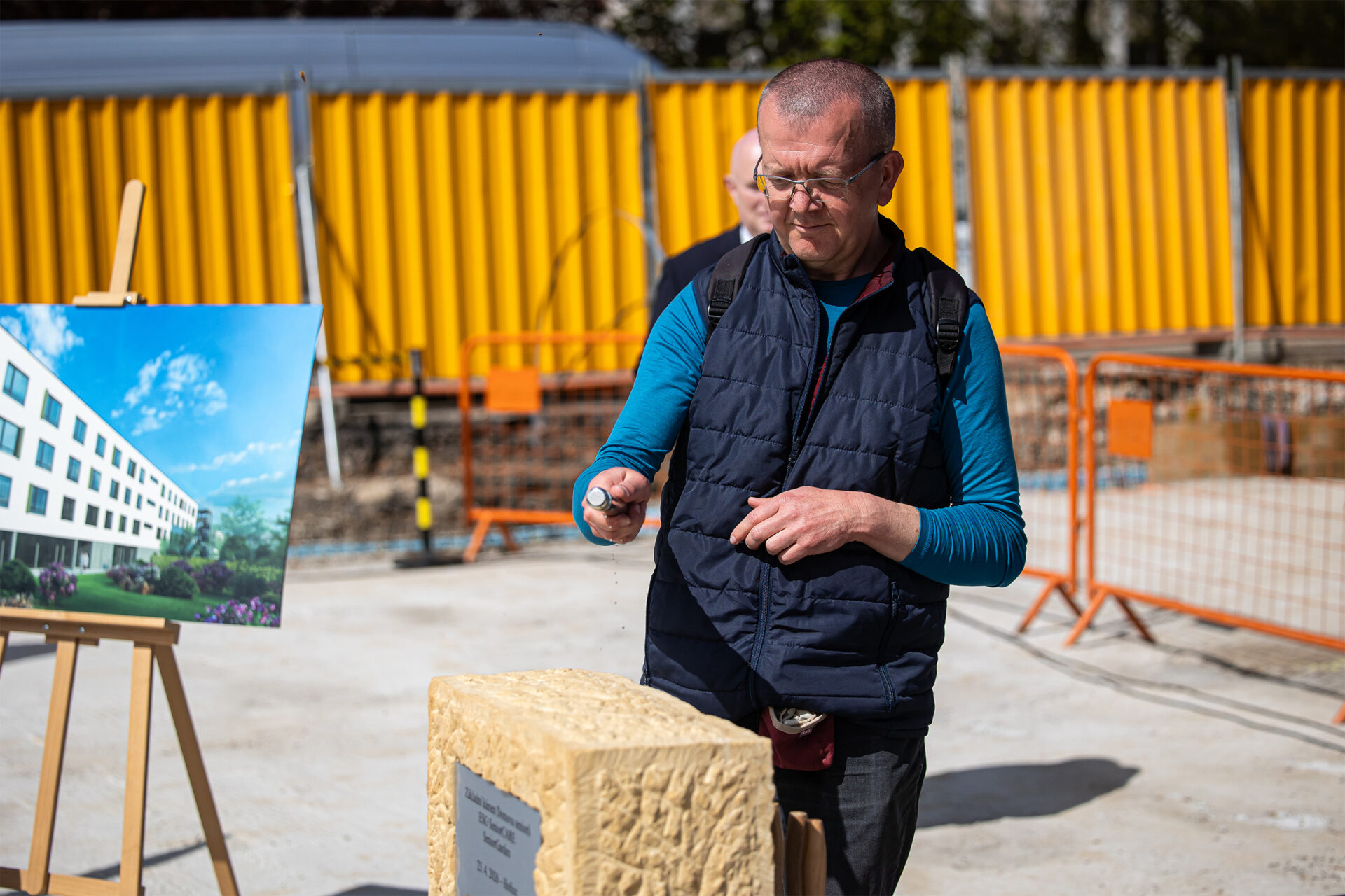 SeniorCare Hořice - základní kámen