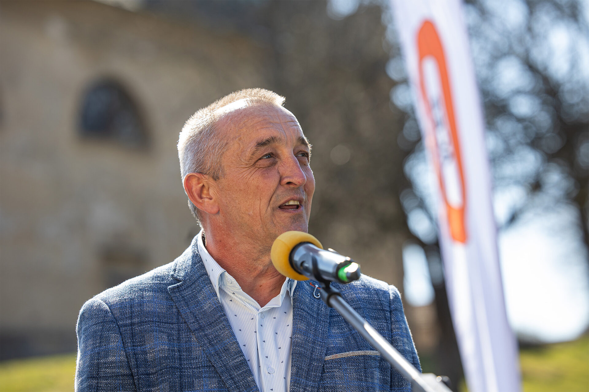 Kanalizace a ČOV Třebovice - základní kámen