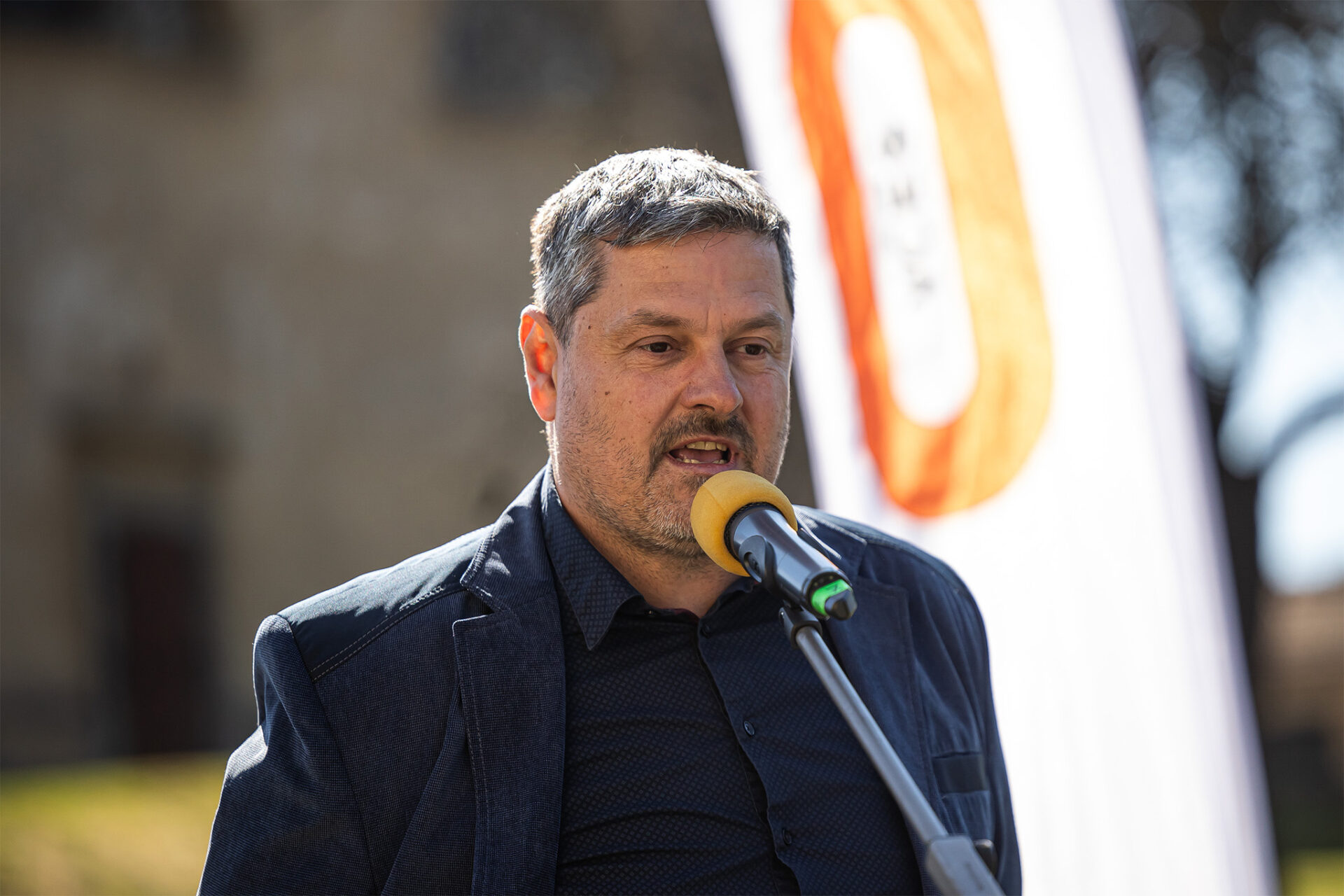 Kanalizace a ČOV Třebovice - základní kámen